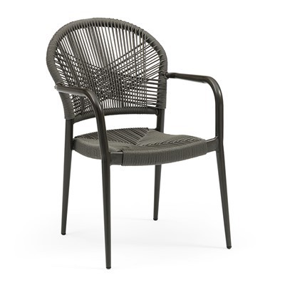 เก้าอี้ร้านอาหารโลหะวางซ้อนกันได้