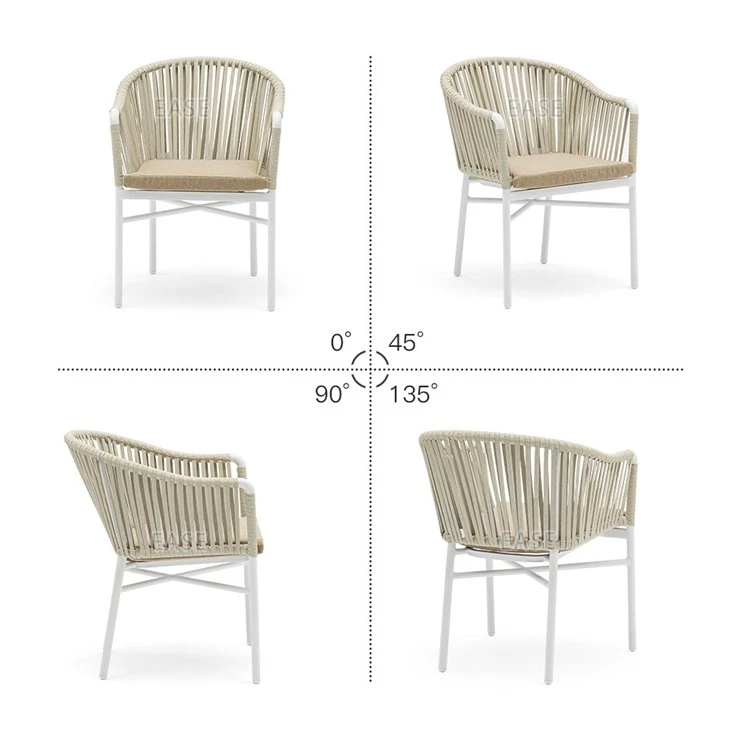 Stackable Outdoor Rope Chair